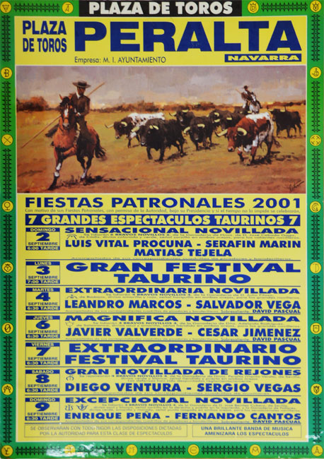 Cartel Feria 2001