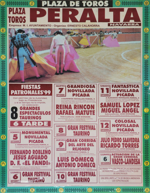 Cartel Feria 1999